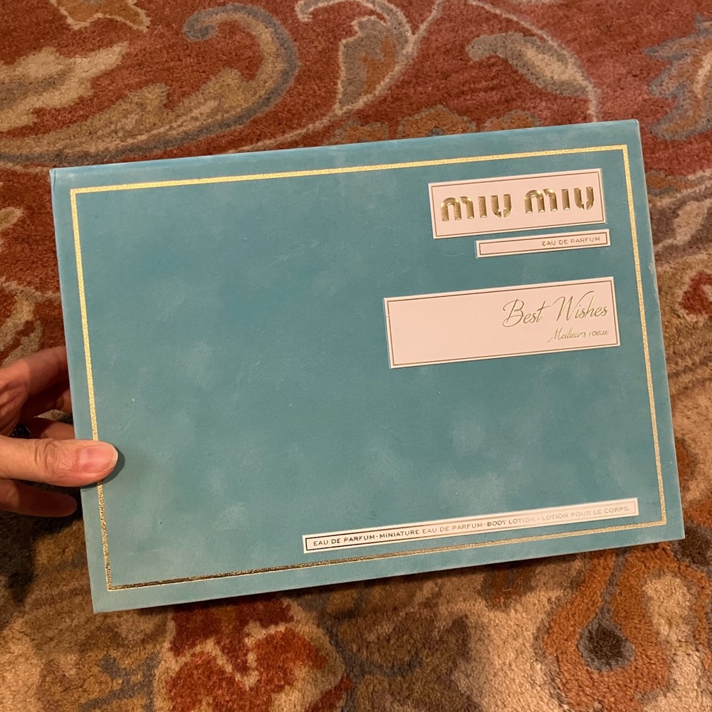 Brand New Miu Miu Limited Edition Gift Set